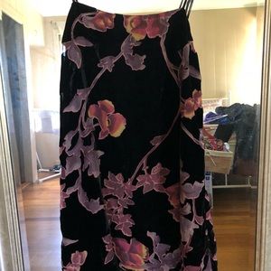 Cotton candy la velvet mini dress